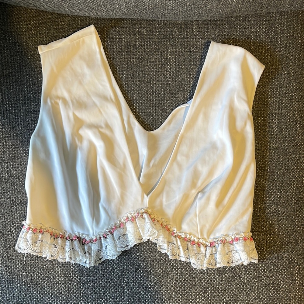 Vintage Lace Crop Top